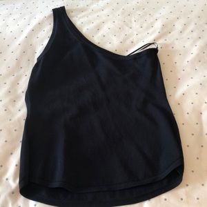 Intermix navy one strap top